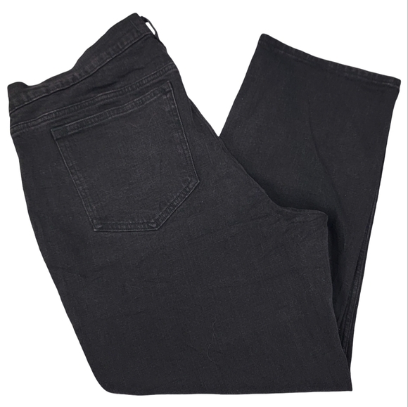 NWT Abercrombie & Fitch Maternity Ankle Straight Black Jeans Women’s 32 Short - Picture 11 of 17